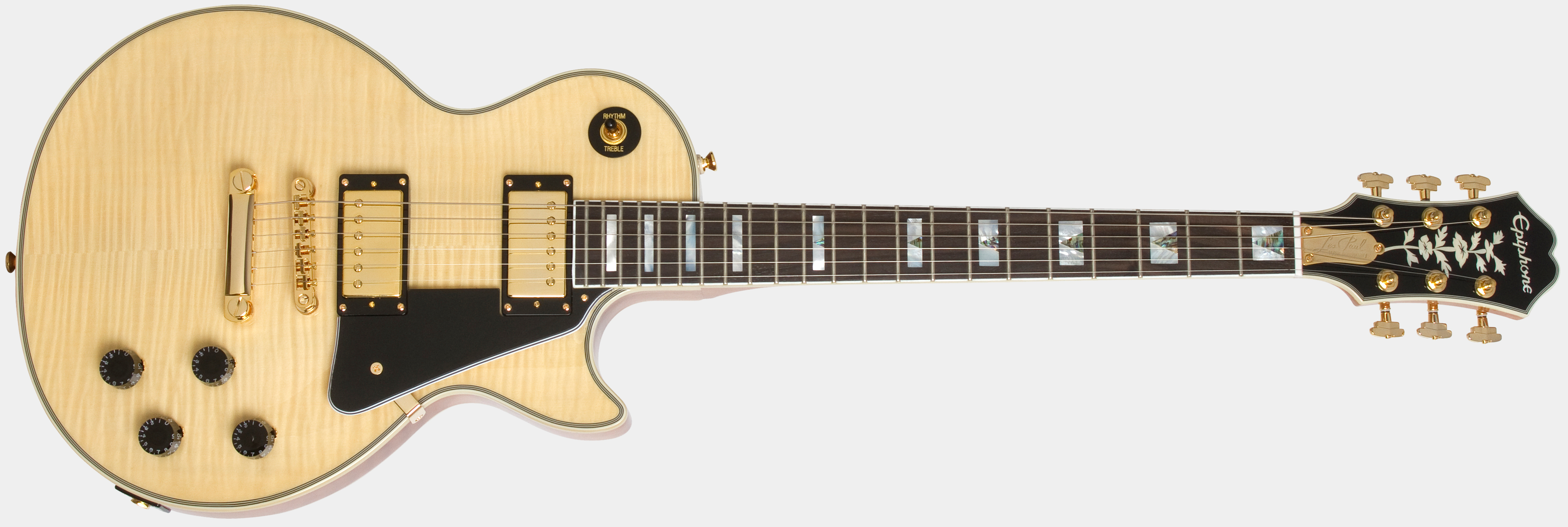 Epiphone Limited Edition Les Paul Custom Pro Th Anniversary Natural Music Store Professional