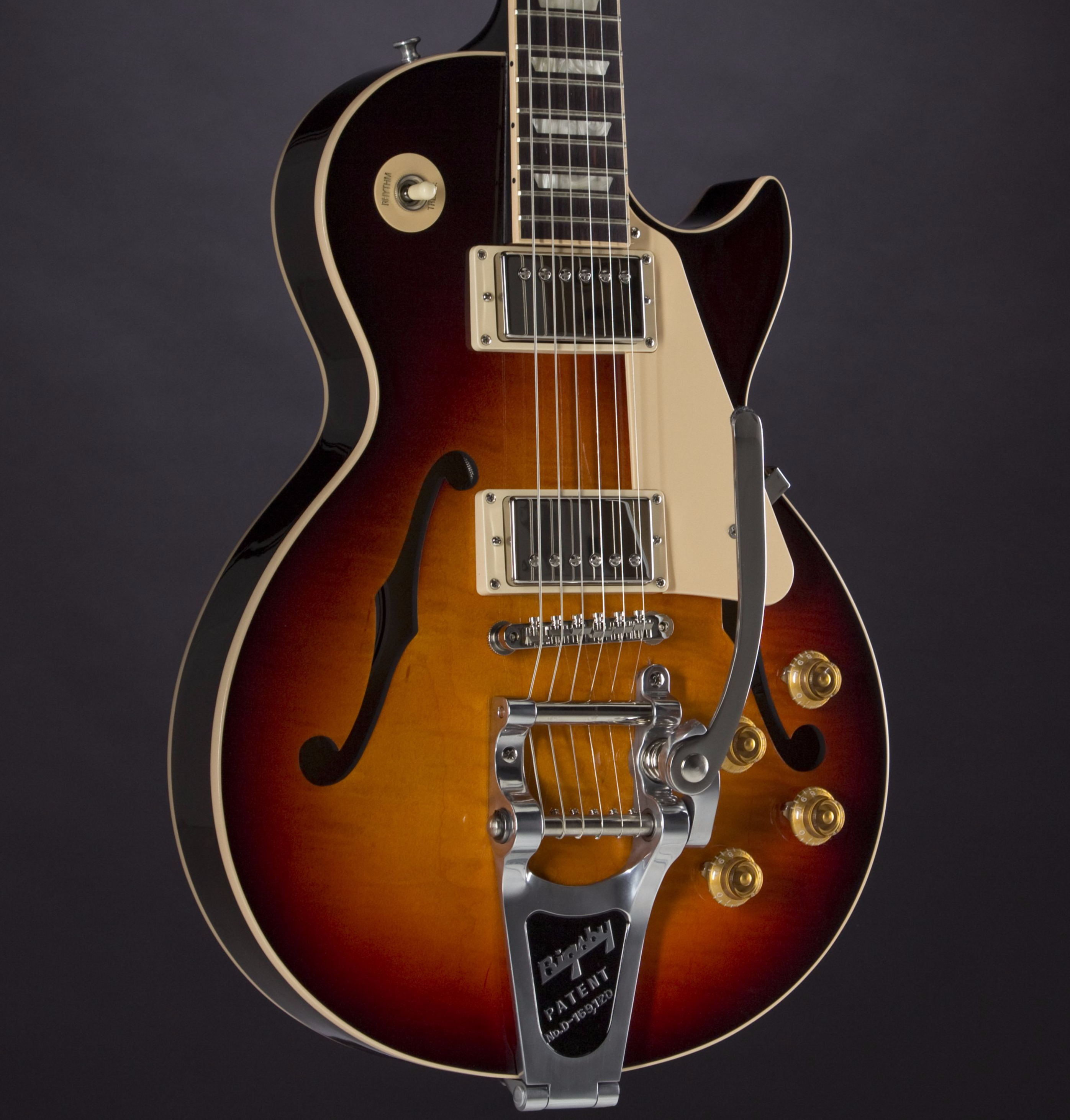 Gibson ES-Les Paul Bigsby Bourbon Burst #10216707 | MUSIC STORE professional