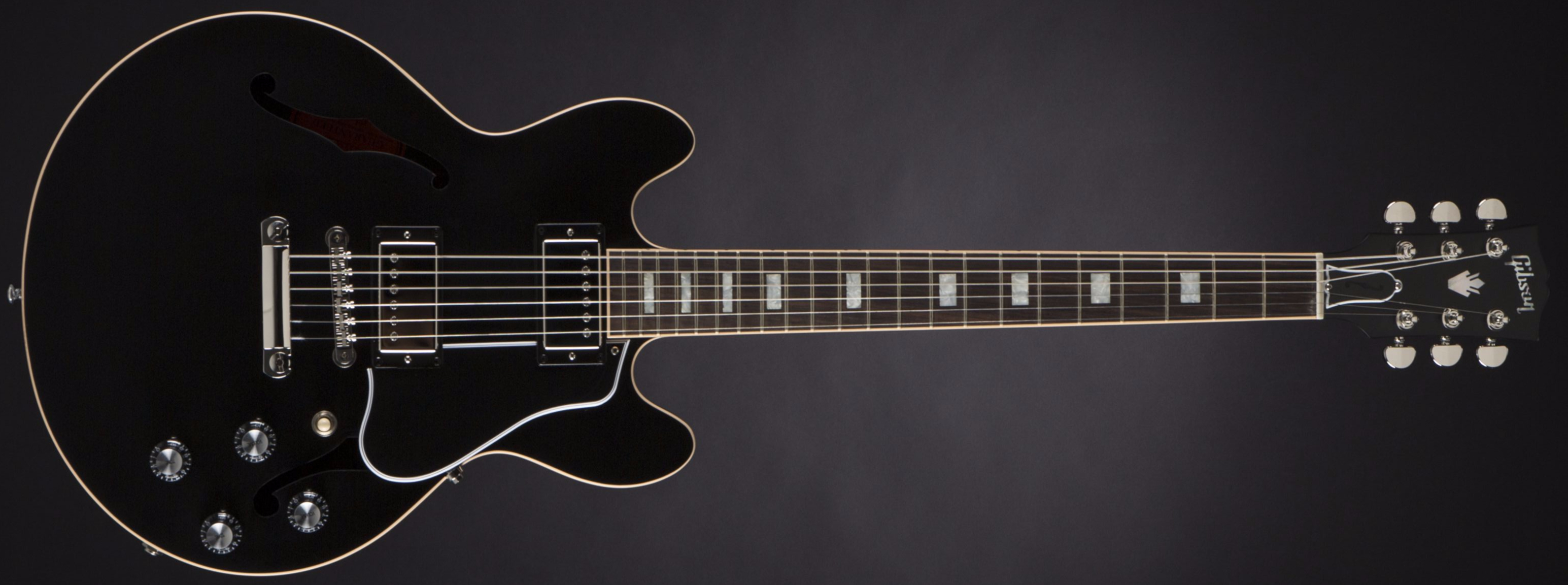Gibson ES-339 Satin Ebony #10046706 | MUSIC STORE professional