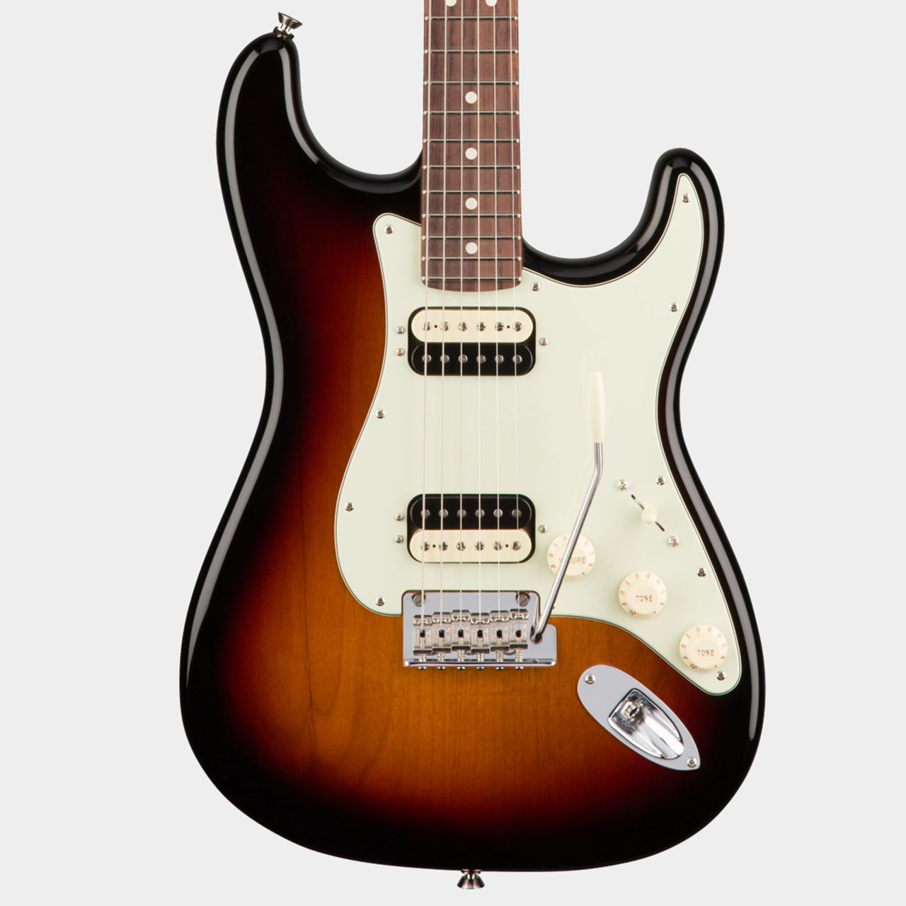 Fender American Professional Stratocaster HH Shawbucker RW 3-Tone Sunburst  | MUSIC STORE professional