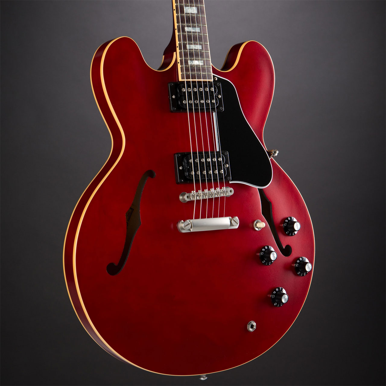 Gibson ES-335 Satin 2018 Wine Red #13407739 | MUSIC STORE professional