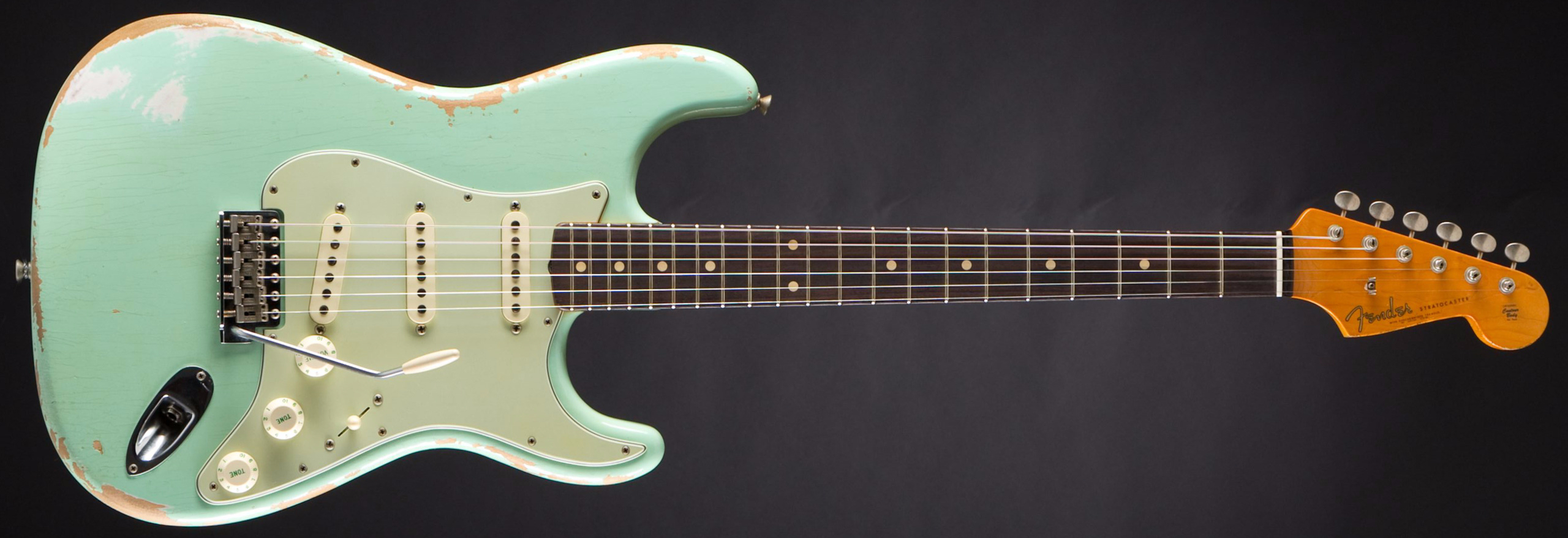 Heavy Relic 1962 Stratocaster Aged Surf Green #R90963 | MUSIC STORE  professional