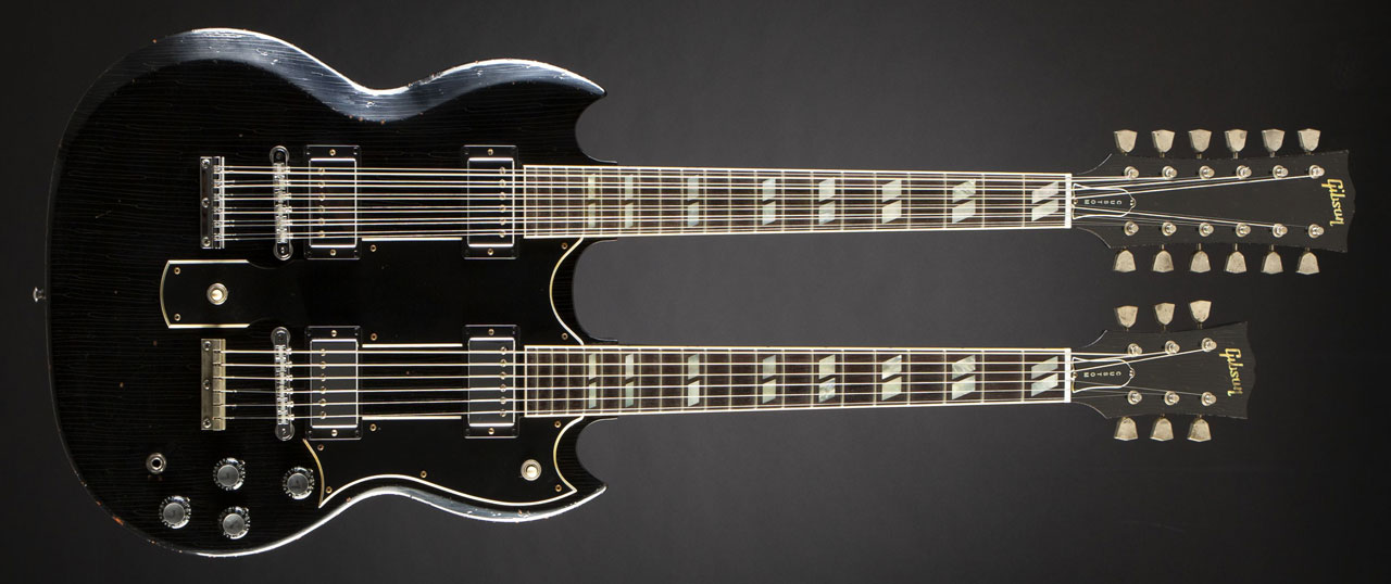 Gibson Slash 1966 EDS-1275 Doubleneck Signed/Aged | MUSIC STORE professional