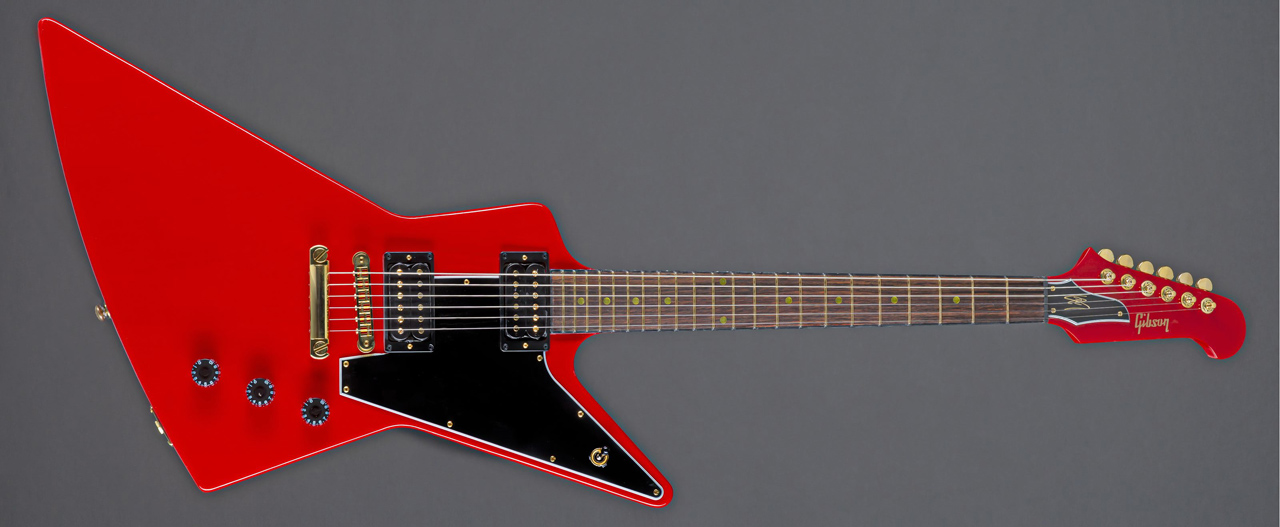 Gibson Lzzy Hale Signature Explorerbird Cardinal Red aus Showroom ! | MUSIC  STORE professional