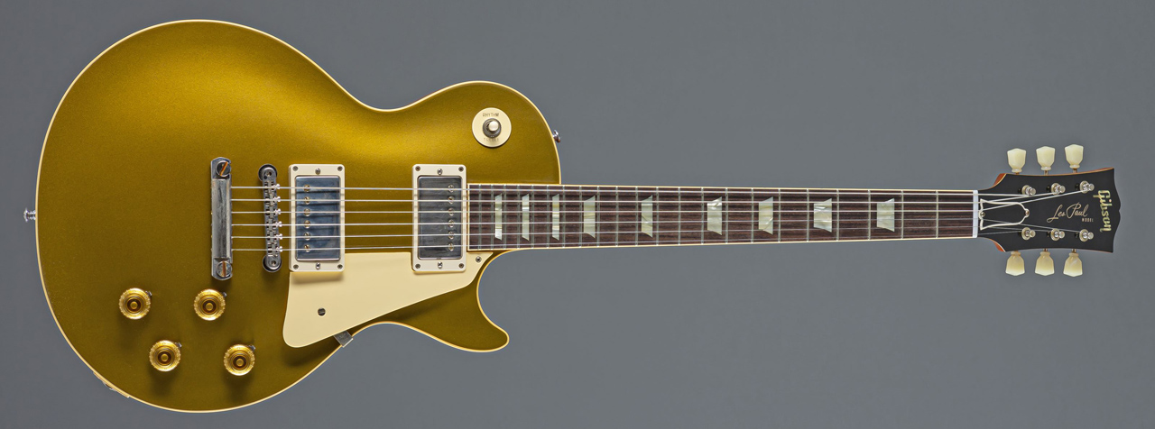 Gibson 1957 Les Paul Goldtop Reissue VOS Double Gold #72517 | MUSIC STORE  professional