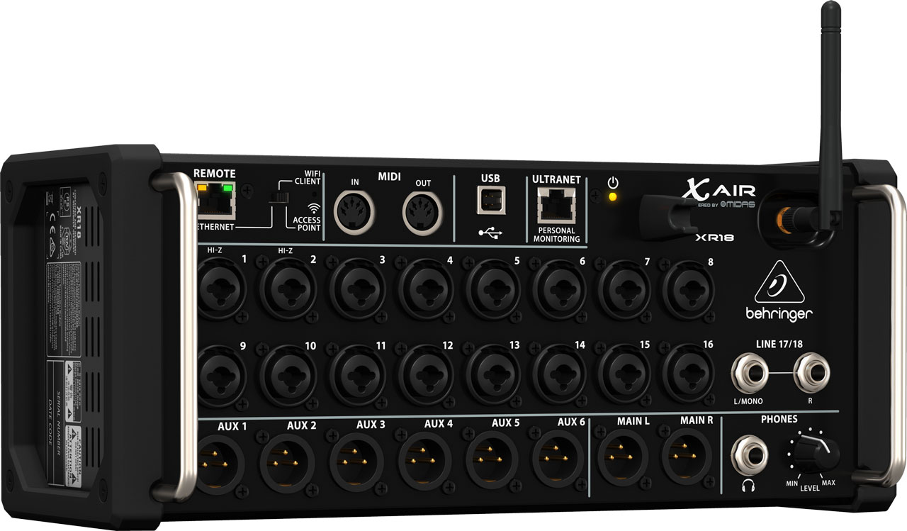 Behringer XR18 X-Air - with IPad Control | MUSIC STORE professional
