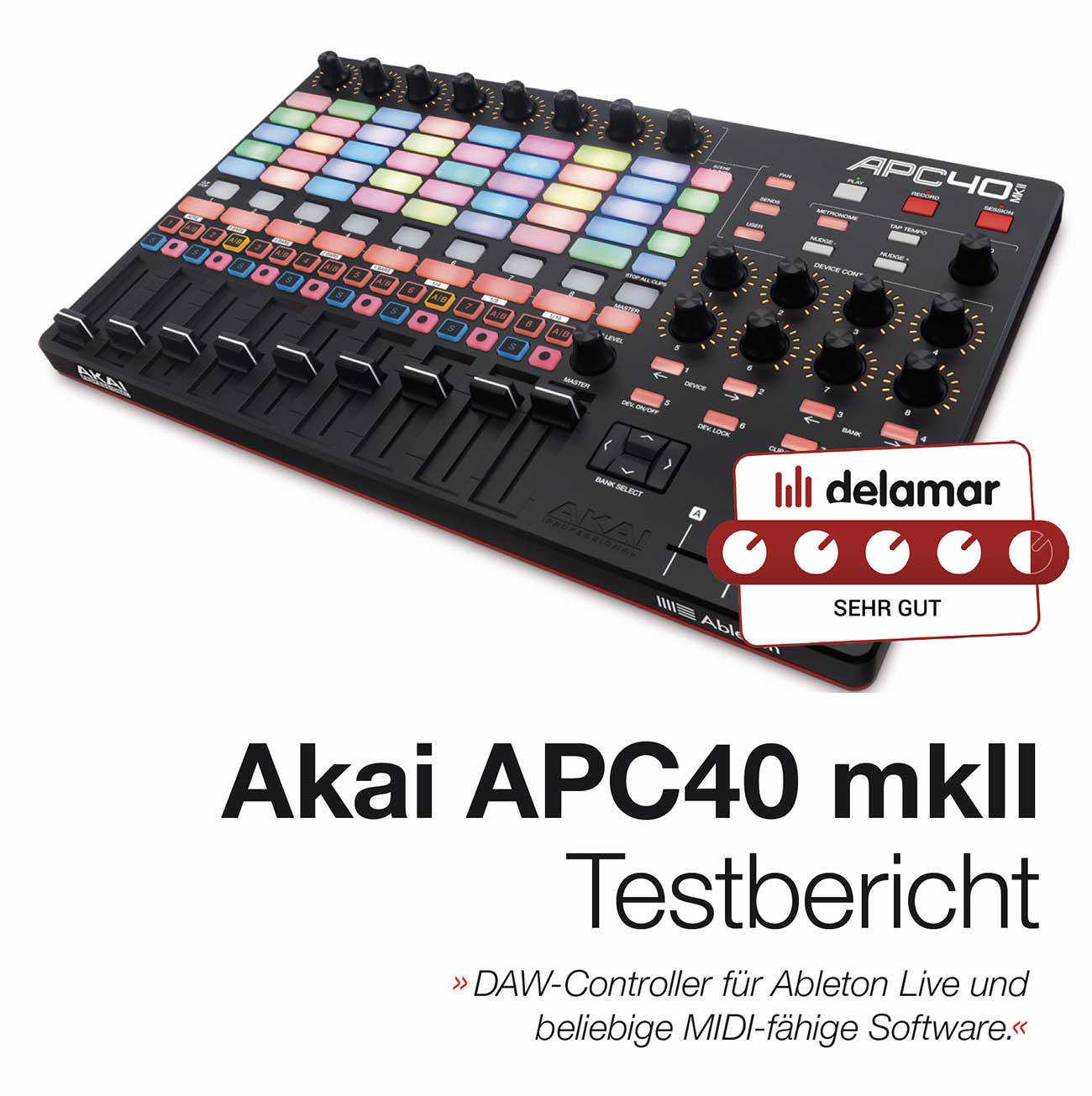 AKAI Professional APC-40 MKII contrôleur Ableton Live favorable à acheter  dans notre magasin