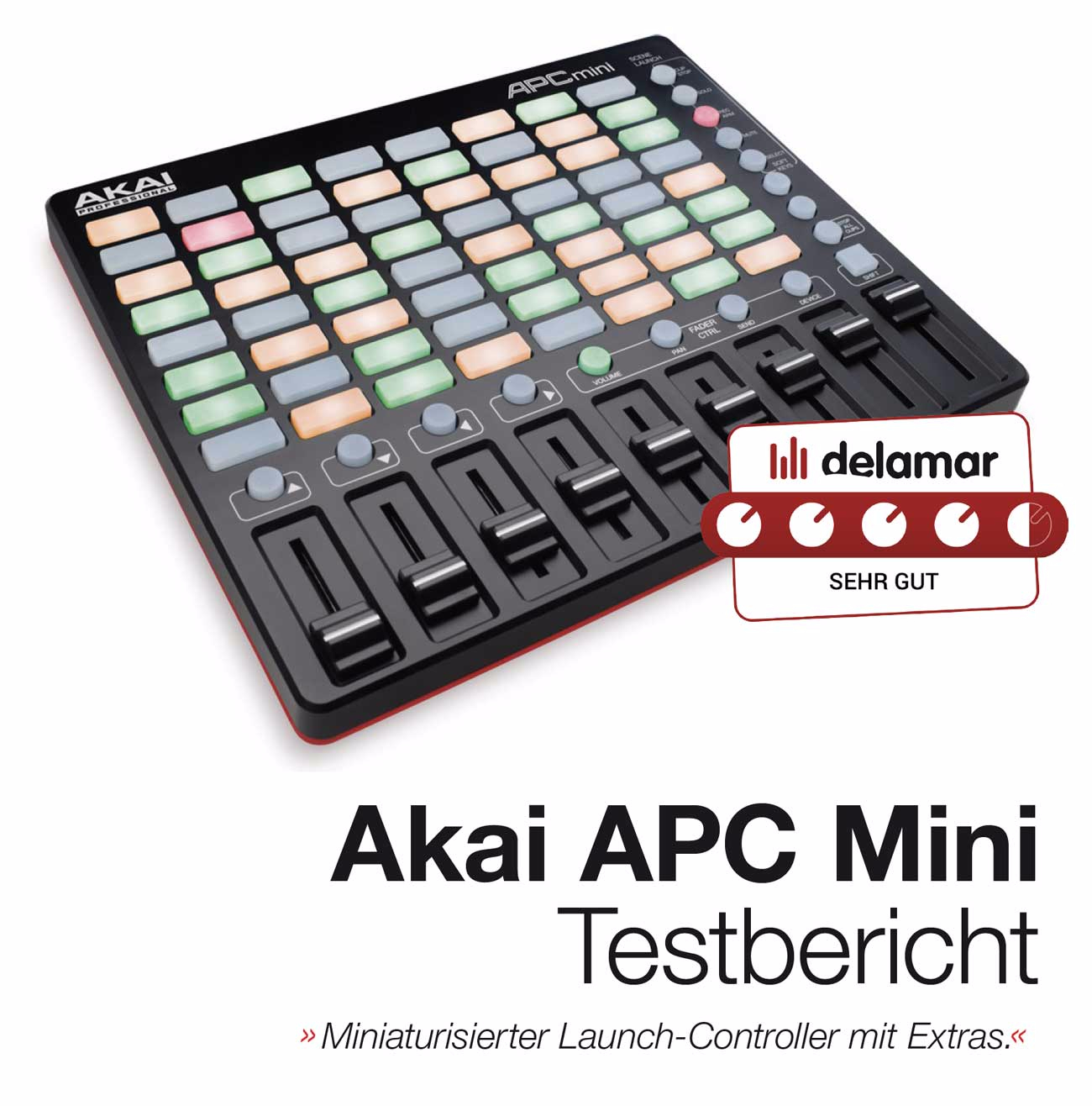 AKAI Professional APC Mini Ableton Live Controller | MUSIC STORE  professional