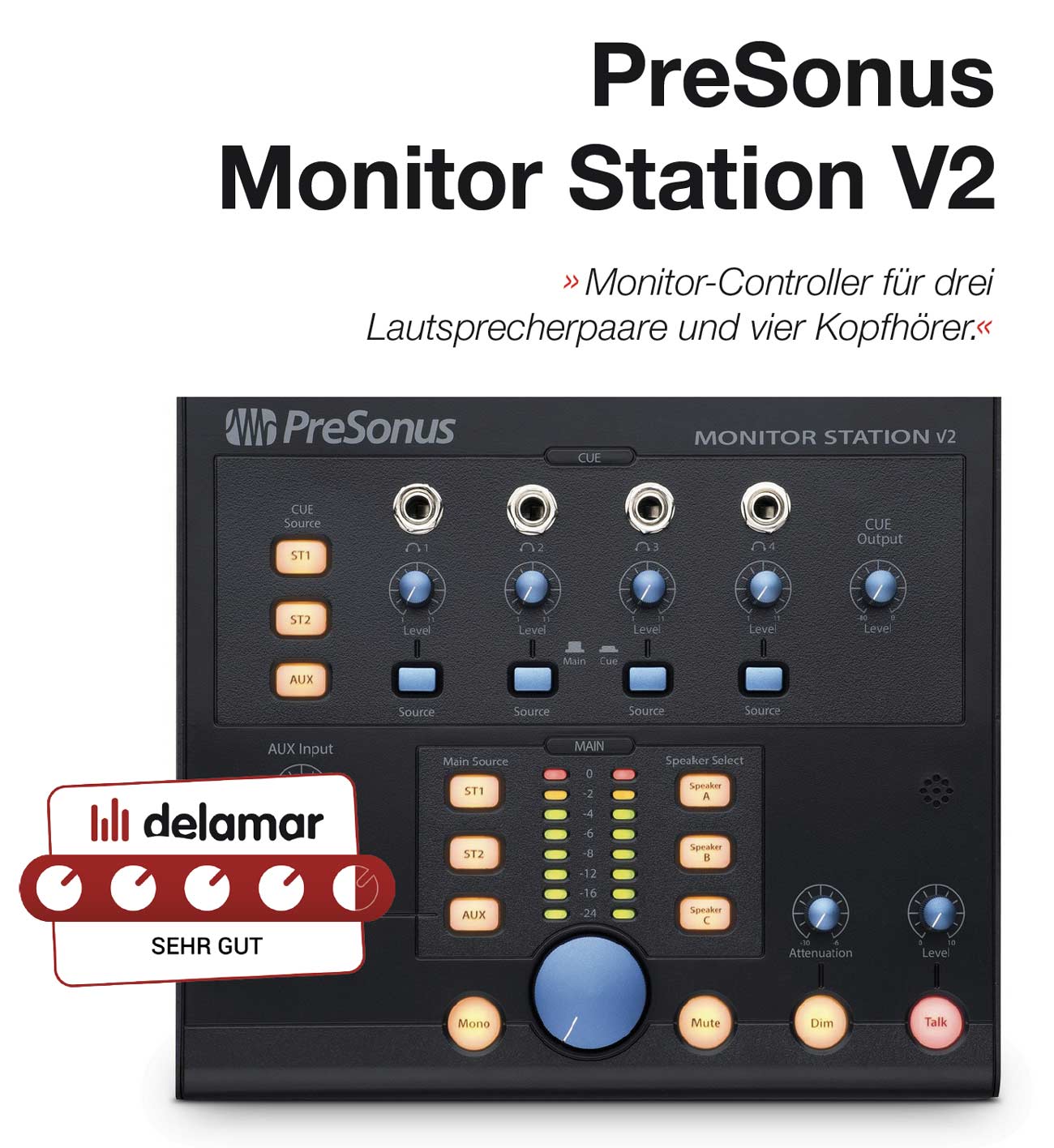 Presonus Monitor Station V2 | MUSIC STORE professional
