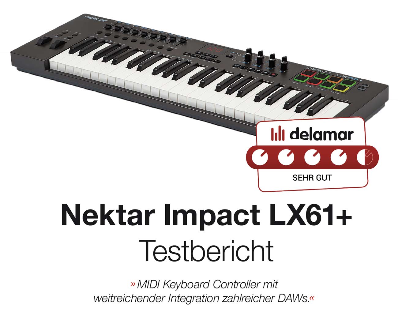 Nektar Impact LX61+ | MUSIC STORE professional