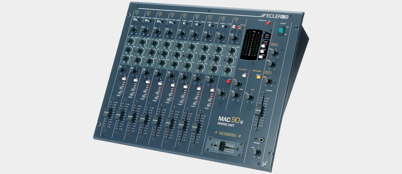 Ecler Mac 90v Disco Mixer 8 channel favorable buying at our shop