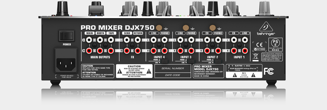 Behringer DJX750 | MUSIC STORE professional