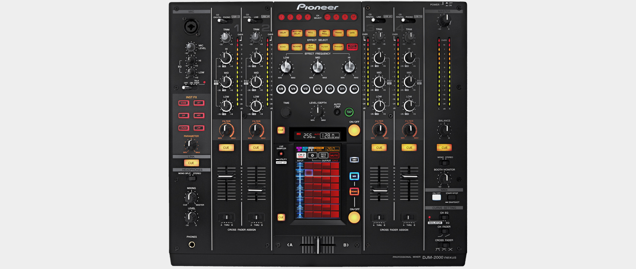 Pioneer DJ DJM-2000nexus Misturadora Digital 4 Canais | MUSIC STORE  professional