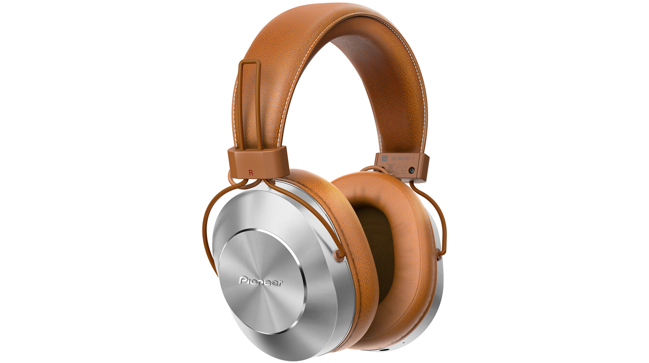 Pioneer SE-MS7BT-T Headphones (Brown) | MUSIC STORE professional