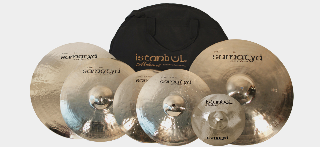 Istanbul Mehmet Cymbals Samatya Cymbal Set SA-SET1-SPC 14HH, 10SP, 14+16C,  20R, Bag | MUSIC STORE professional