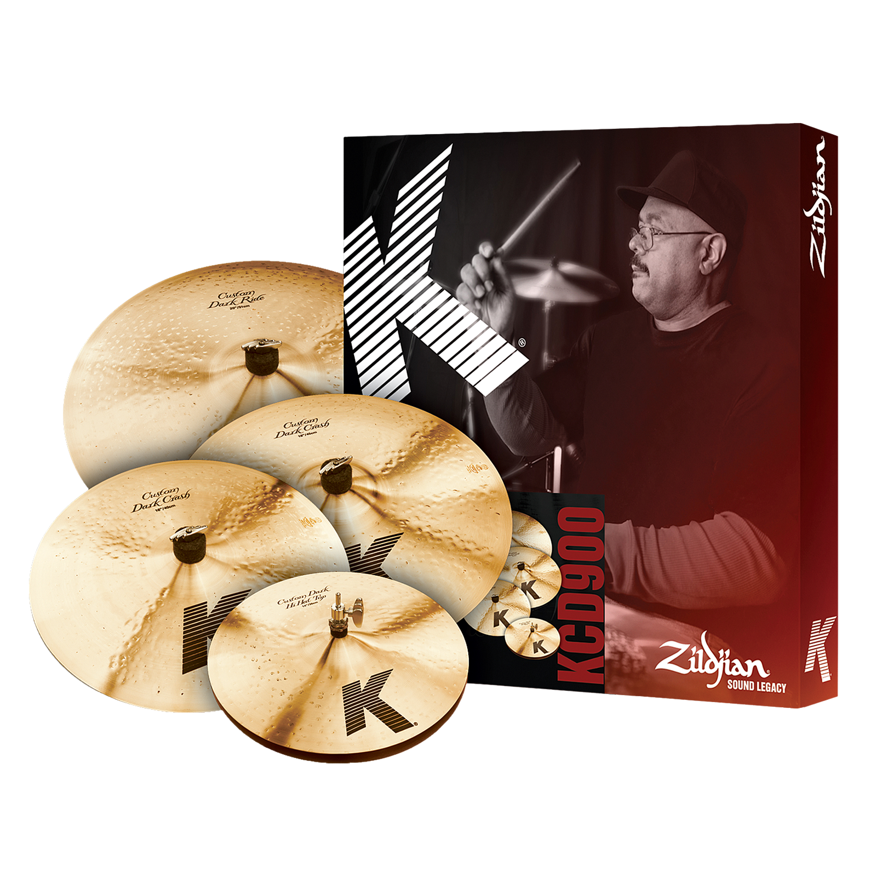 Zildjian K' Custom Dark Set KCD900, | MUSIC STORE professional
