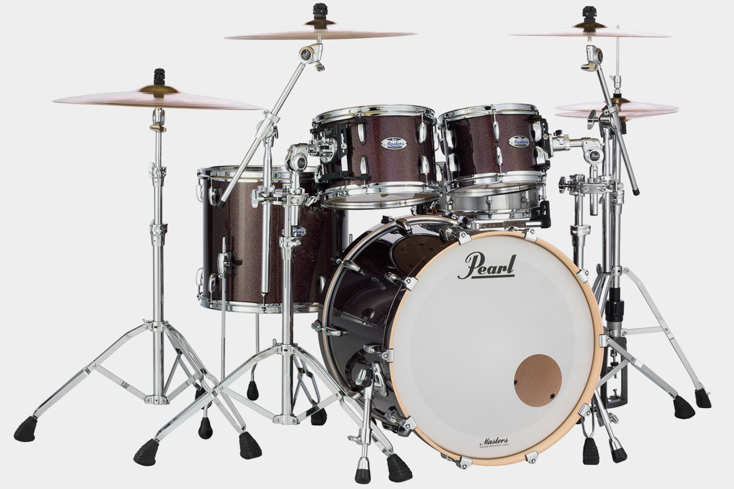 Pearl Masters Maple Complete MCT904XEP/C, Burnished Bronze | MUSIC STORE  professional