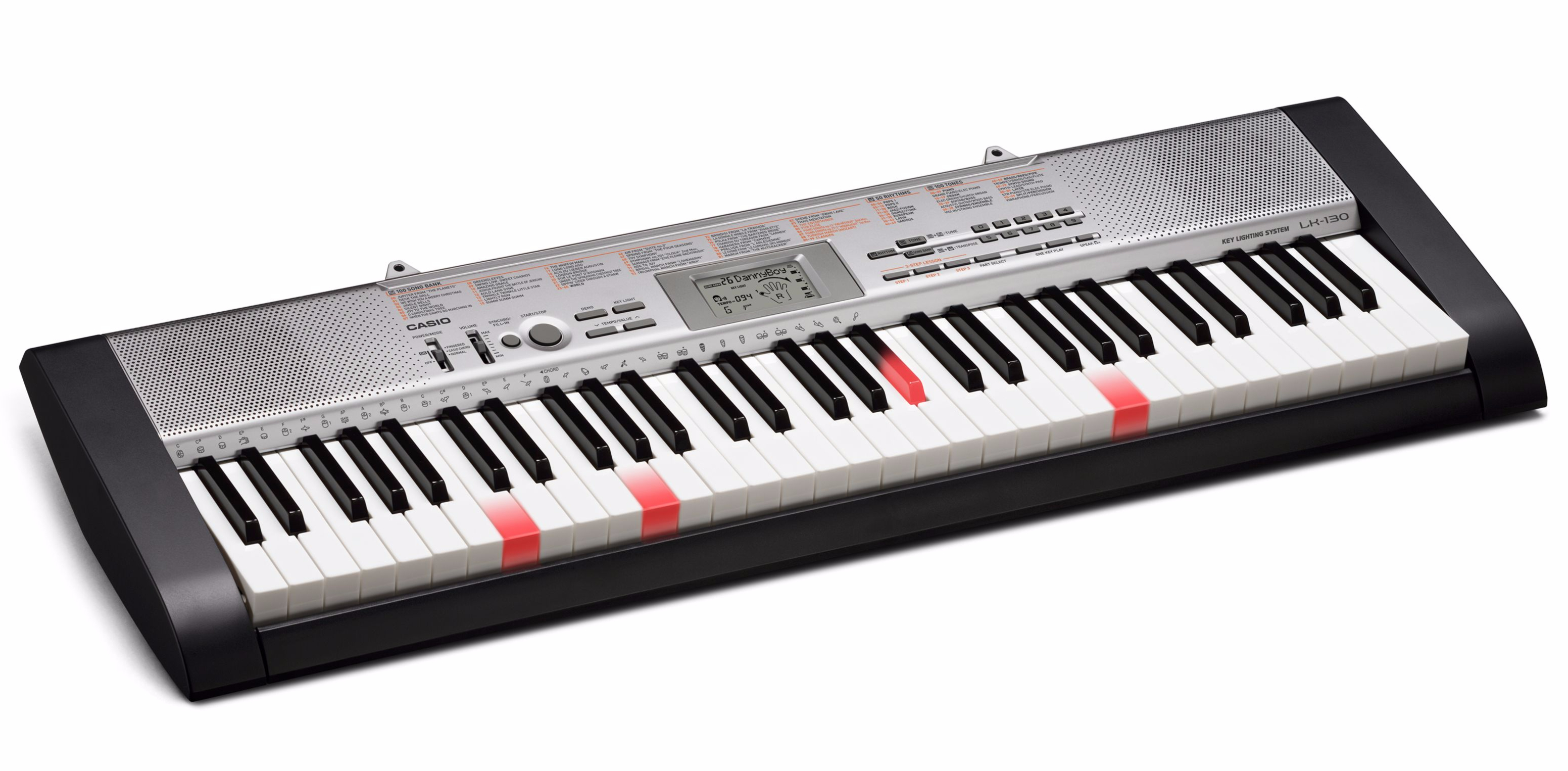 Casio LK-130 teclas iluminadas de teclado | MUSIC STORE professional
