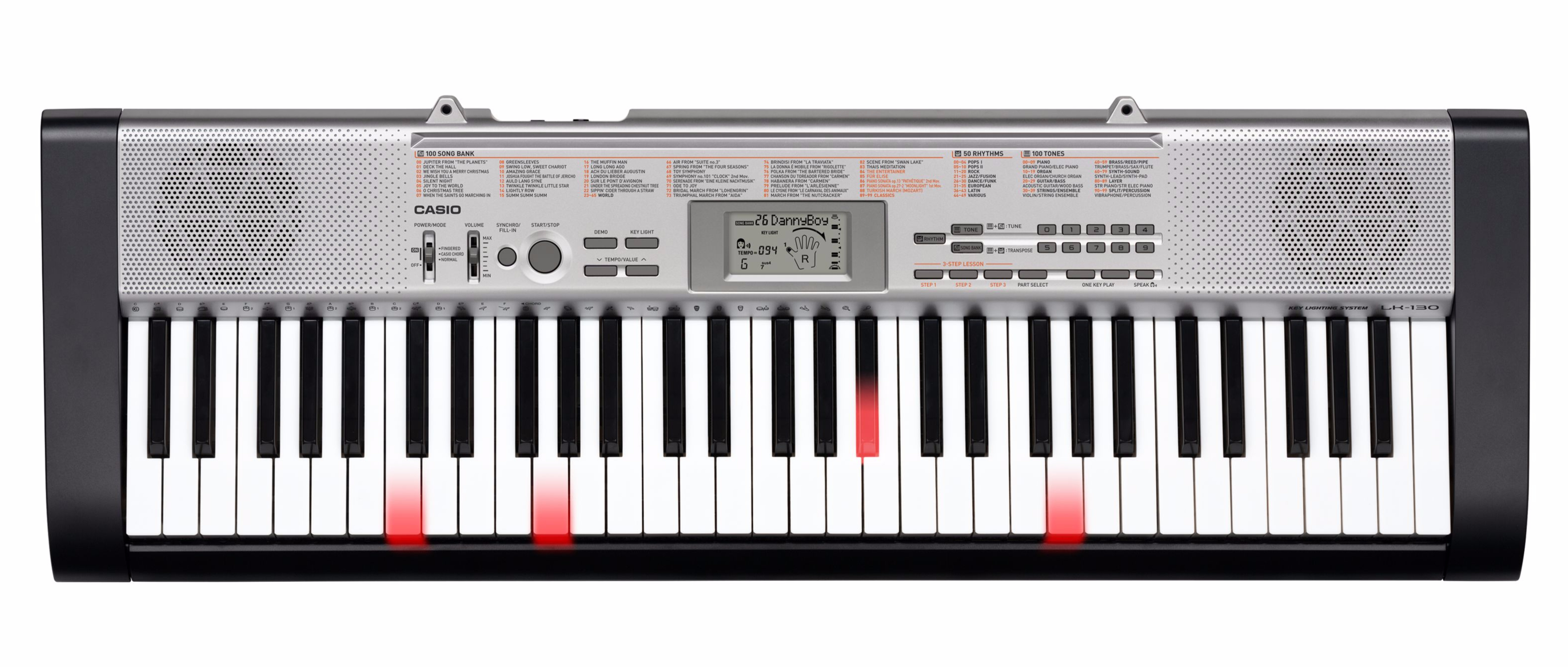 Casio LK-130 keyboard lighted keys favorable buying at our shop