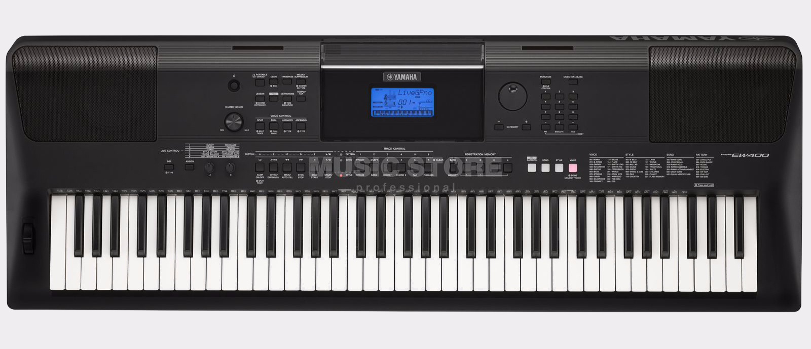 Yamaha PSR-EW400 Digital Keyboard | MUSIC STORE professional