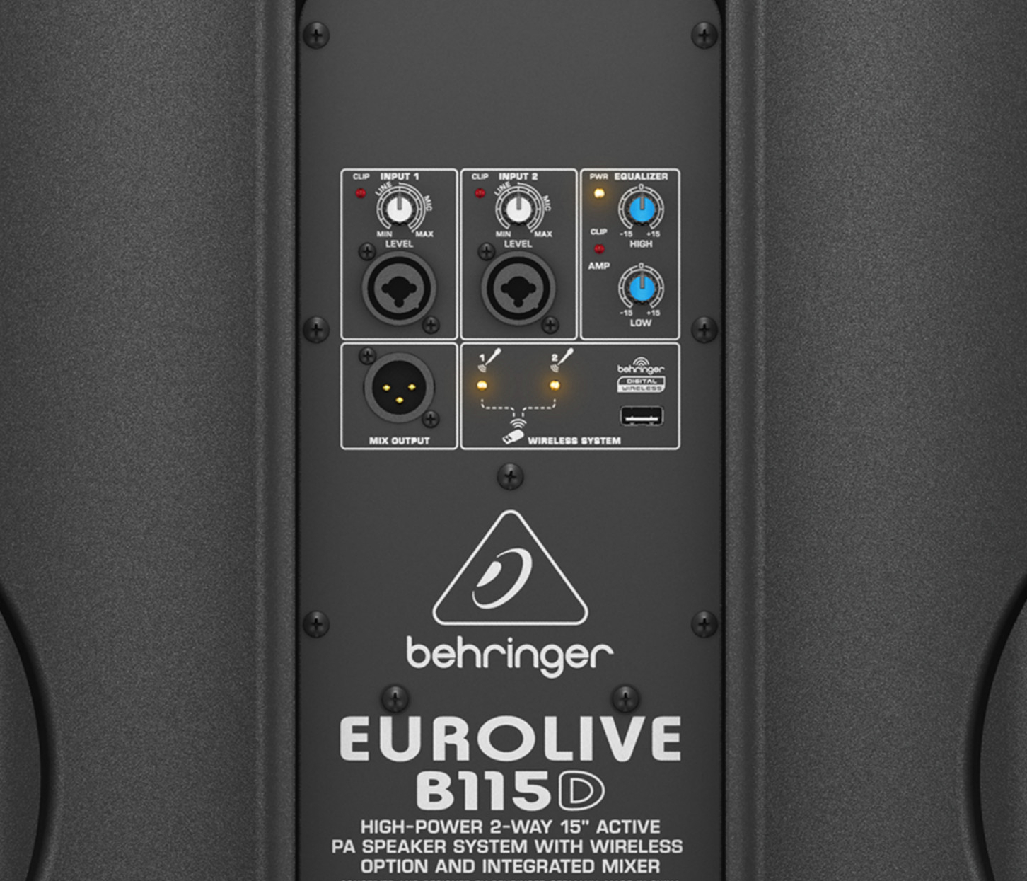 Behringer Eurolive B115D 15", 1000W, opción inalámbrica | MUSIC STORE  professional