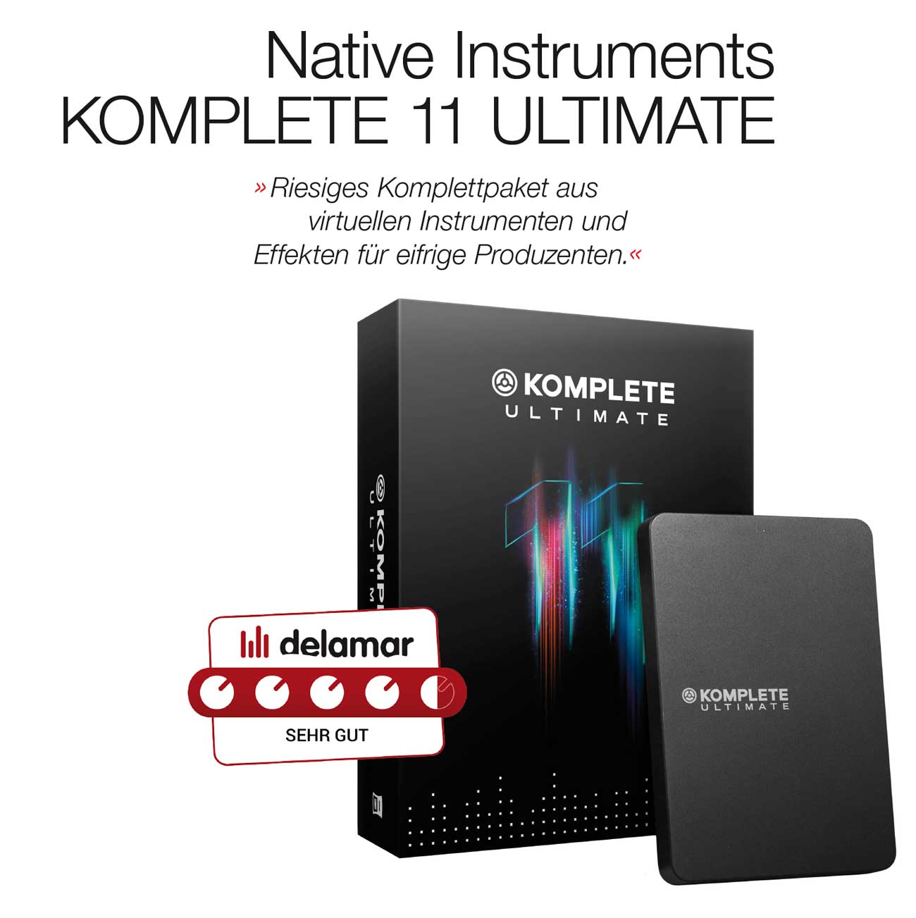 Native Instruments KOMPLETE 11 ULTIMATE | MUSIC STORE professional