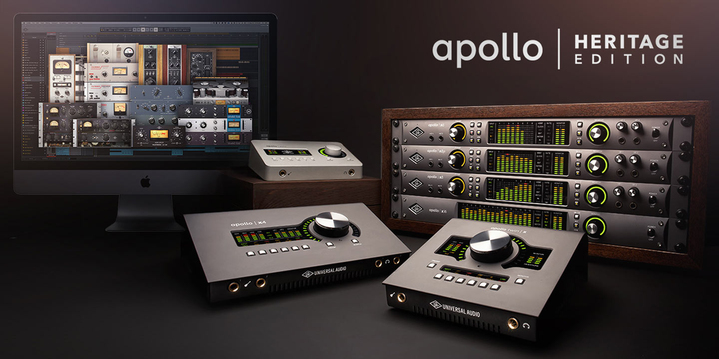 Universal Audio - Apollo Heritage Editions | MUSIC STORE professional |  en-IE